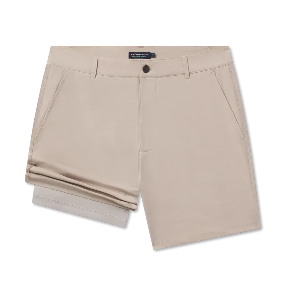 FieldTec™ Hybrid Lined Short – Burnt Taupe